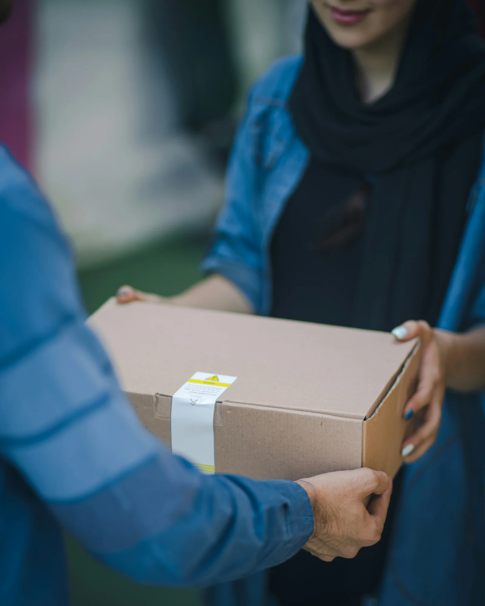 Courier invoice example for parcel delivery and logistics services