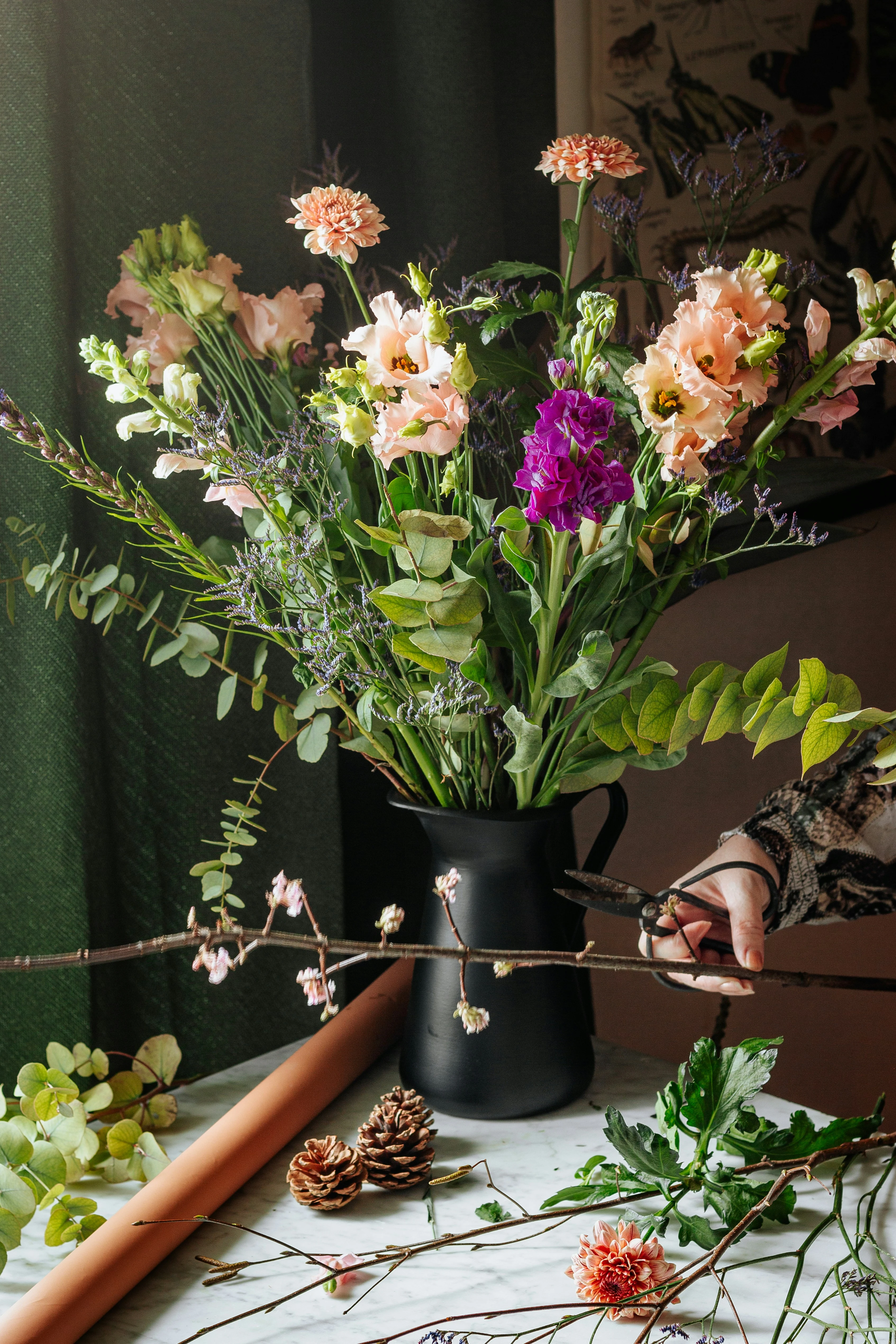 Florist invoice example for flower shop orders