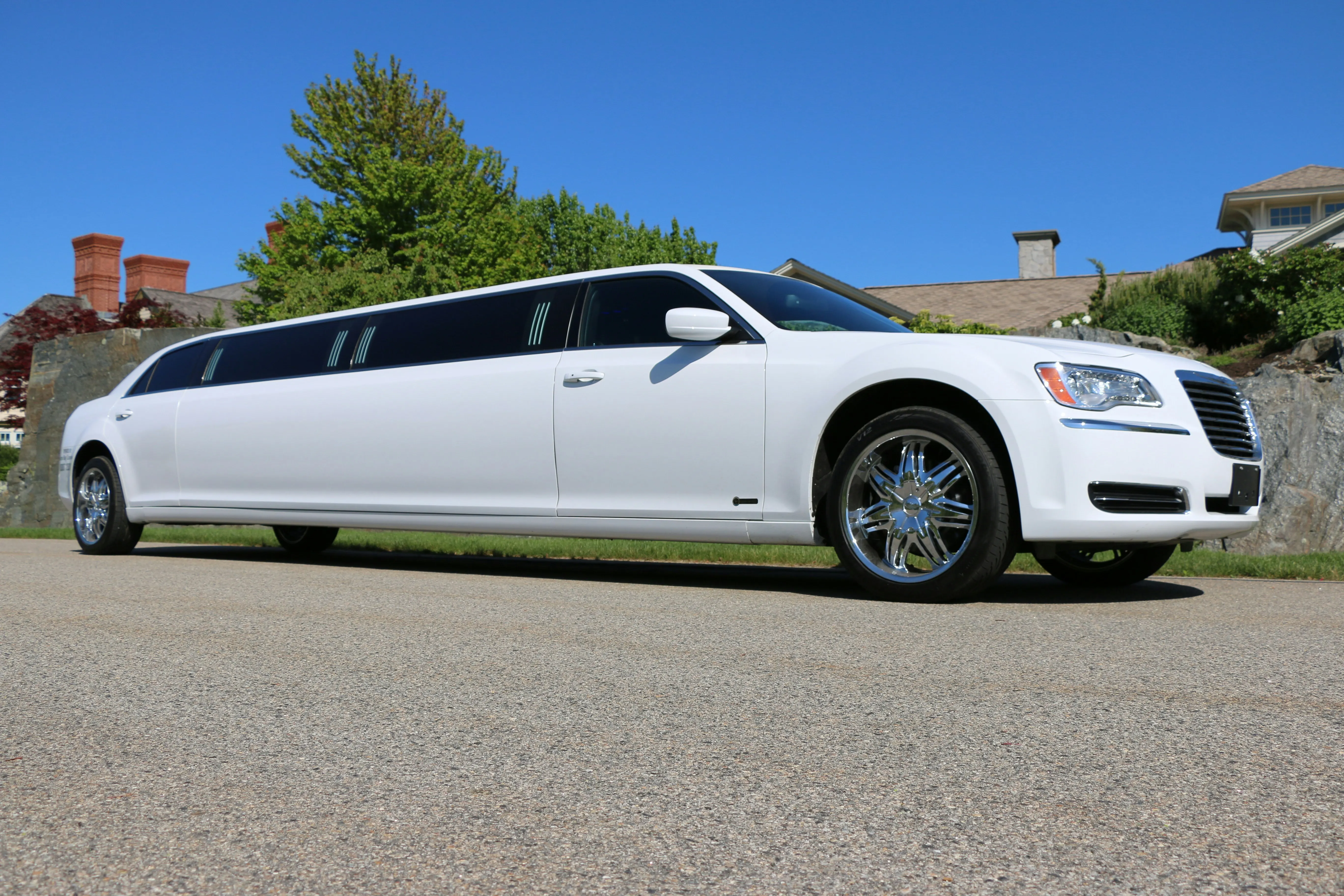 Chauffeur preparing a limousine invoice template for transportation services