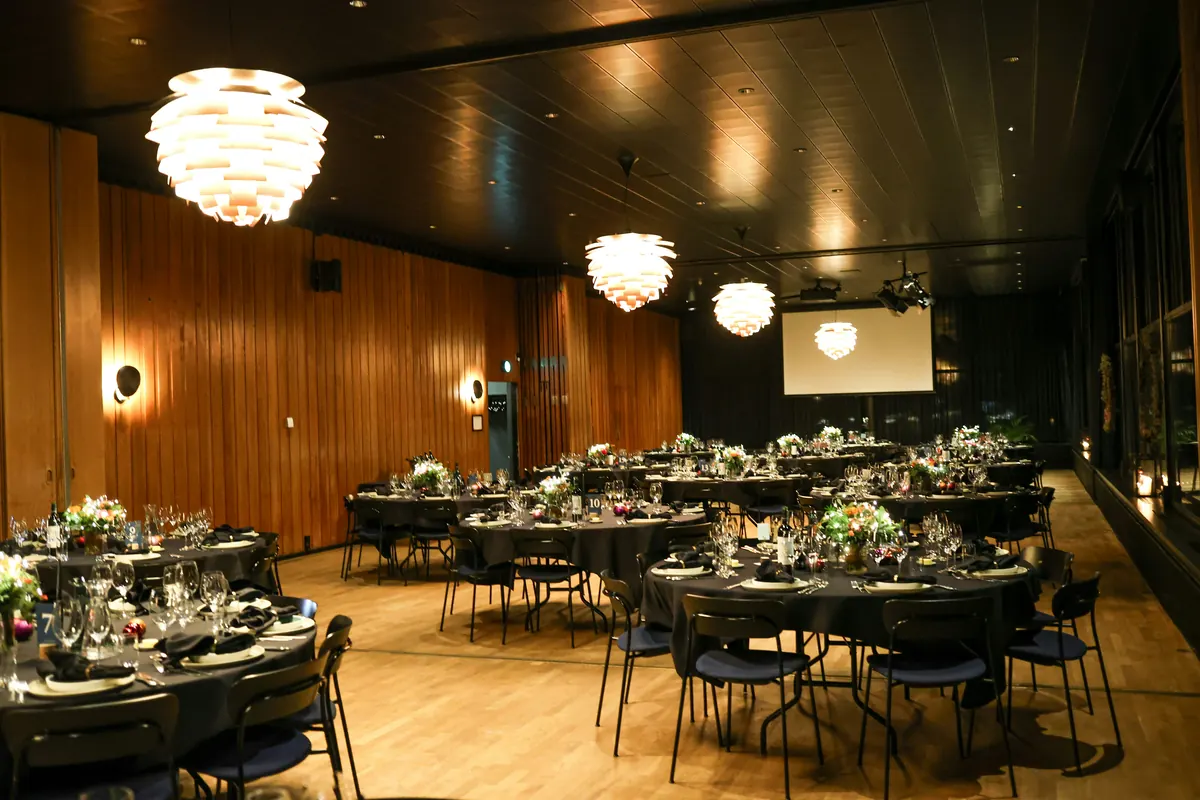 Table and chair rental invoice for a wedding or private event