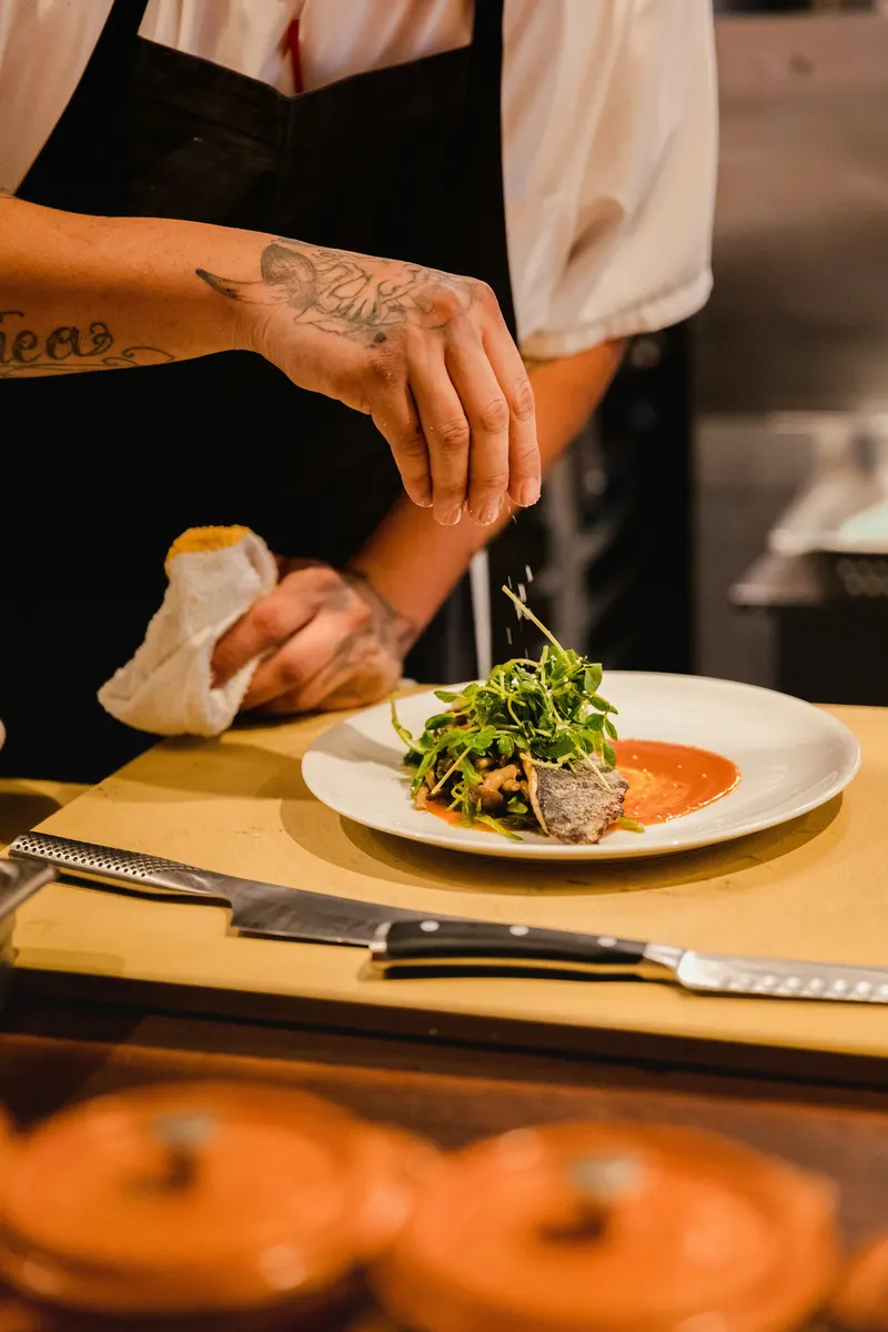 Personal chef preparing a professional personal chef invoice