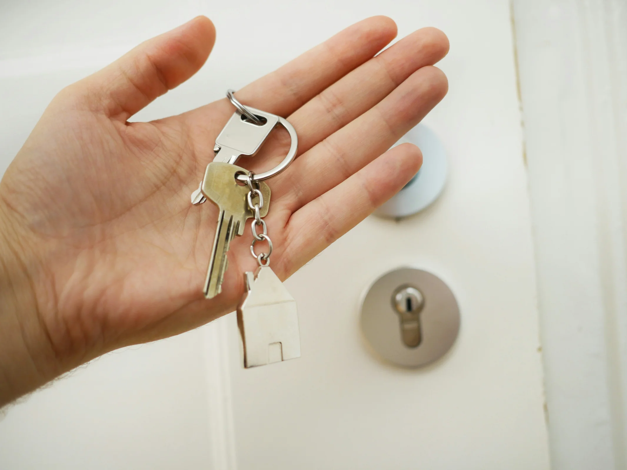 Property manager preparing an invoice for management services
