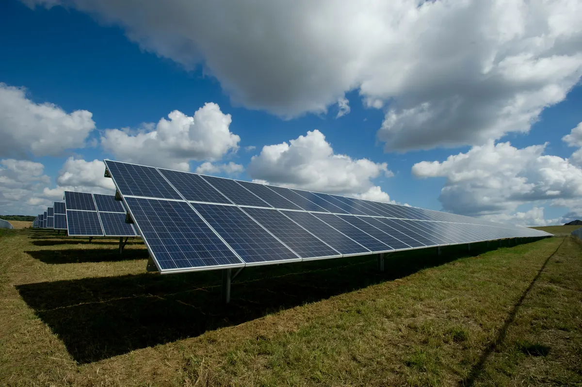 Solar installer preparing a professional solar invoice