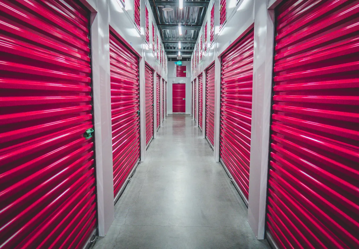 Storage business reviewing an editable storage invoice for a rental customer