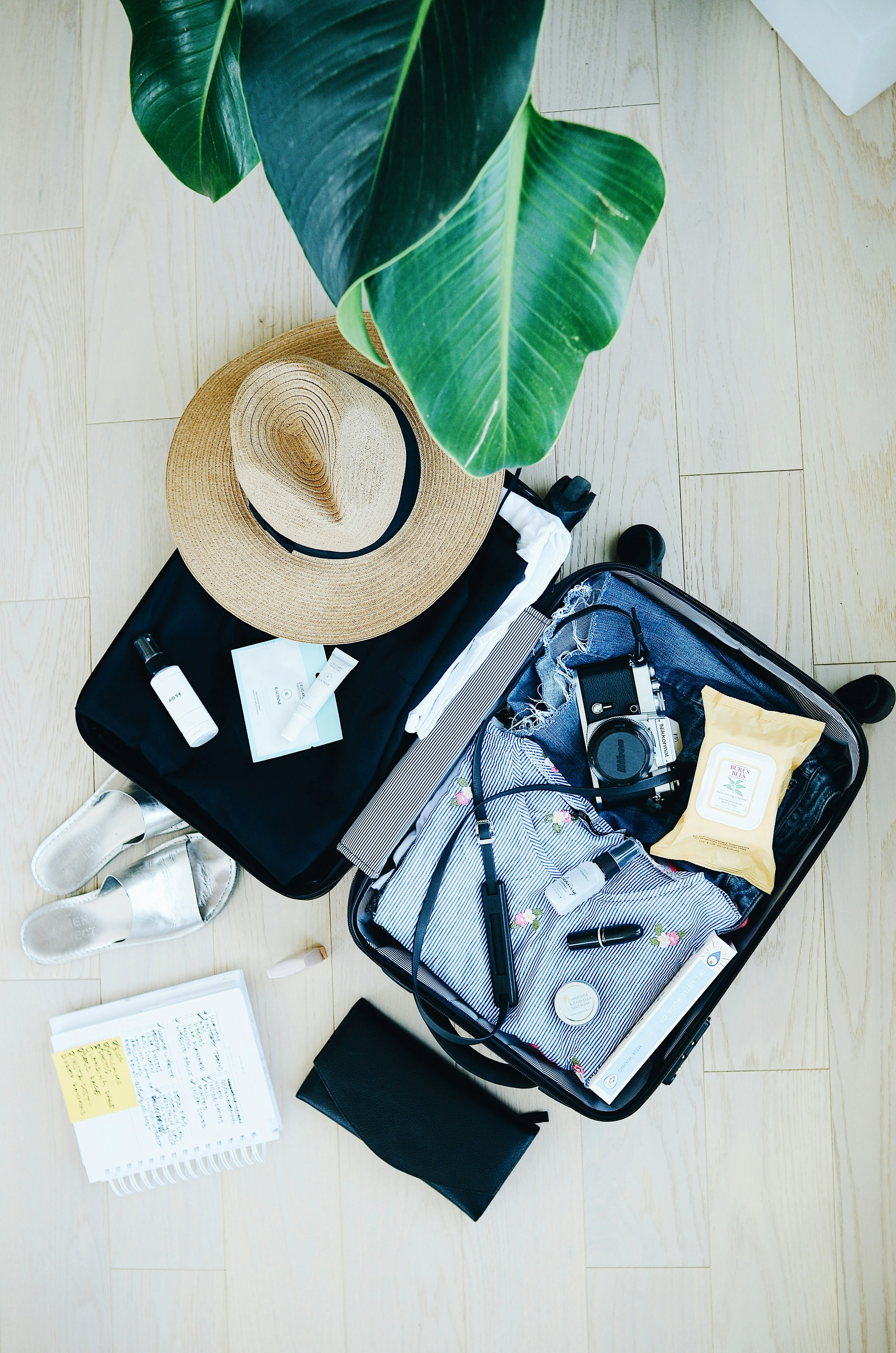 Travel agency creating invoices for flights hotels and holiday packages