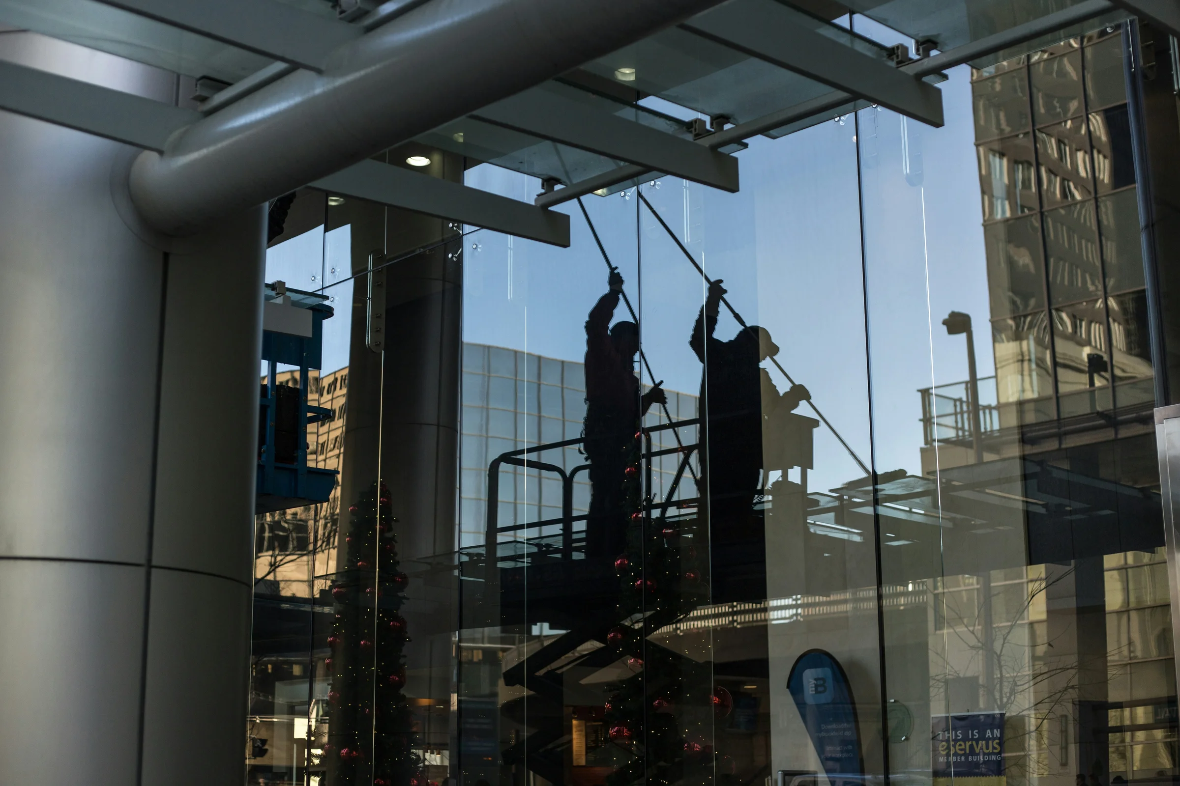 Window cleaning invoice example for residential and commercial services